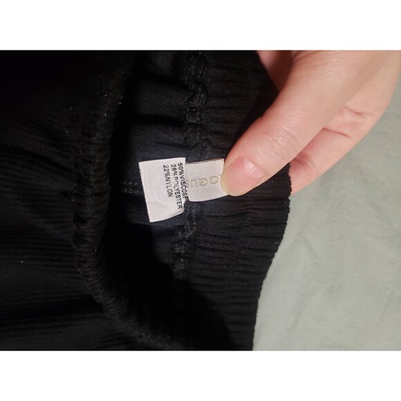 Korean knit ribbed wide leg pants S - Picture 7 of 7